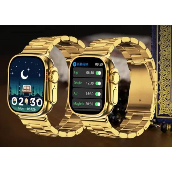 M9 Ultra Max Gold Smartwatch