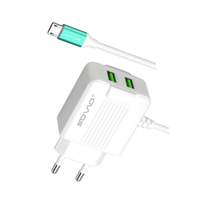 SOVO 2.4-Amp charger White