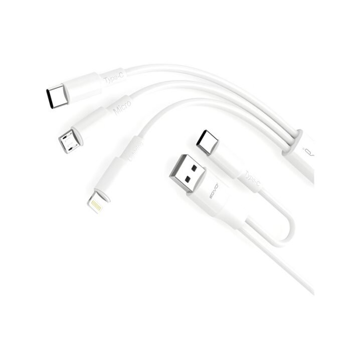 SOVO SC-501 | 3-in-2 Cable White