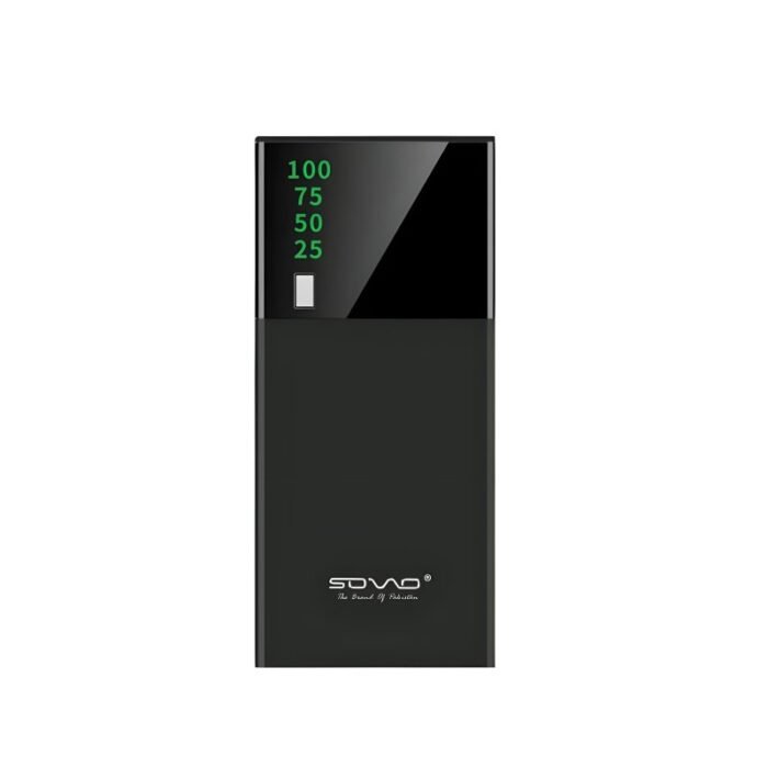 SOVO T20 power bank Black 6000mAh