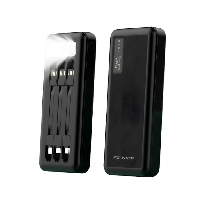 SOVO X17 power bank Black