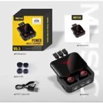 M88 Plus Wireless Earbuds Black unboxing
