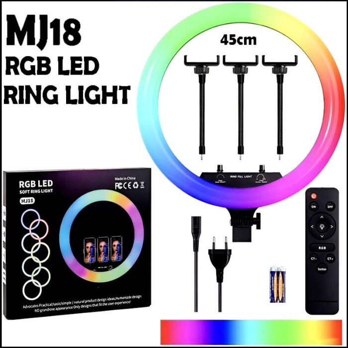 MJ18 RGB LED Ring Light