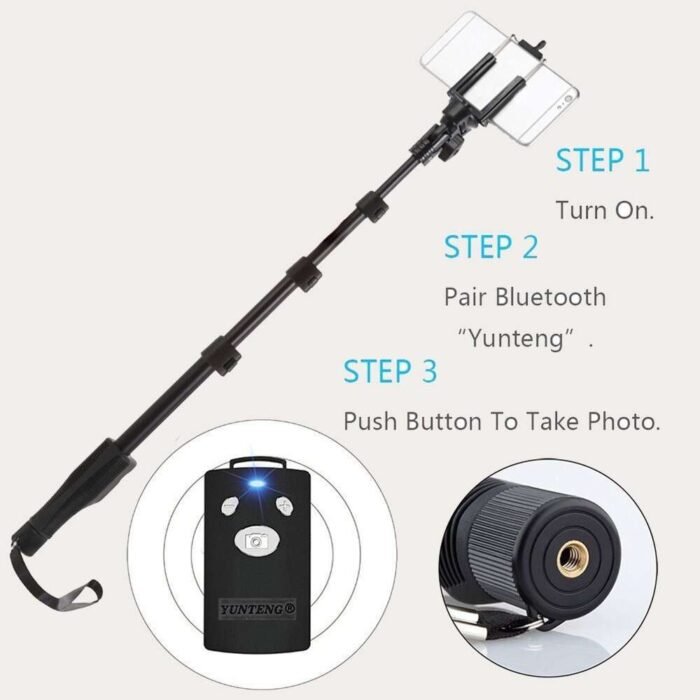 YT-1288 Selfie Stick Monopod working process