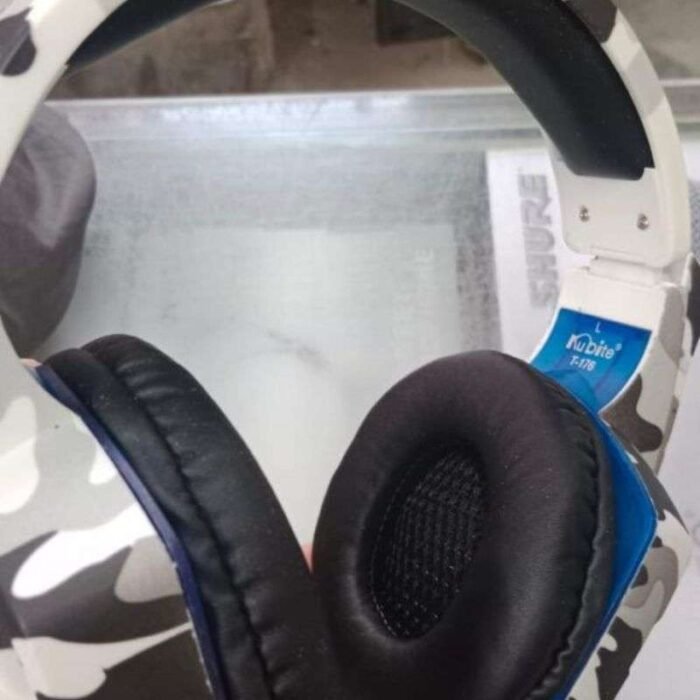 T176 Gaming Headphone in Leather Earmuffs